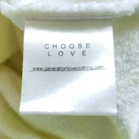 GENERATION LOVE Andrews yellow tie dye cut out sweatshirt pullover Size S NEW - Picture 9 of 11